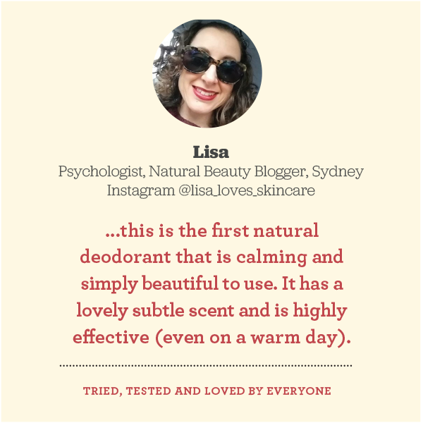 Natural Deodorant